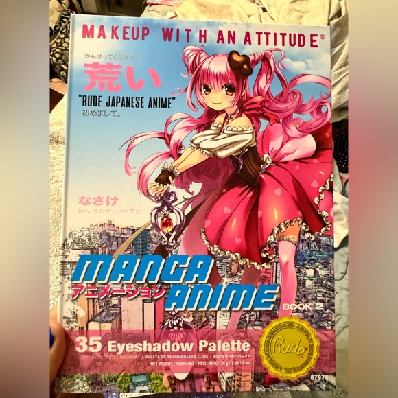 Rude cosmetic Manga Anime Eyeshadow Palette - Picture 2 of 7